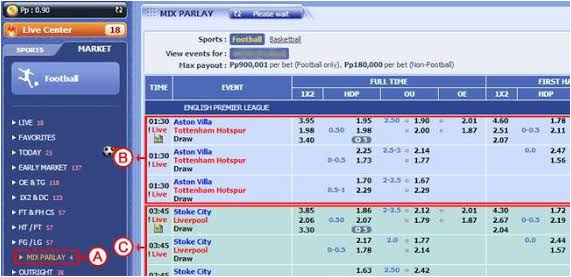 Tips Terbaru Menang Taruhan Mix Parlay Sbobet